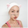 Повязка для волос серая с ушками для косметических процедур / Ayoume Hair Band "Cat Ears"