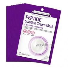 Тканевая маска для лица с пептидами / Mijin Skin Planet Peptide Solution Cream Mask 30ml