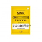 Тканевая маска для лица с золотом  / Mijin Care Daily Dew Mask Pack Gold 25ml